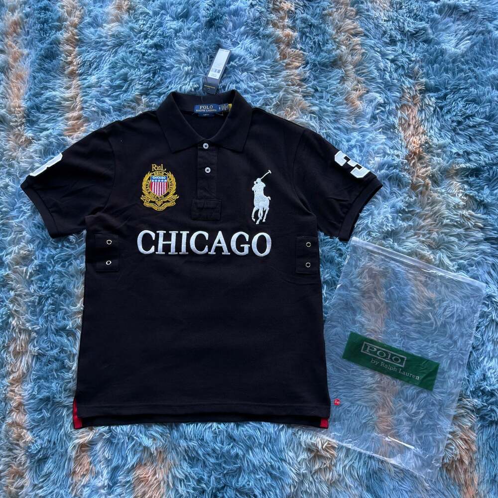 Polo Ralph Lauren Chicago Chief Keef Big Pony Crest Fit Polo Shirt